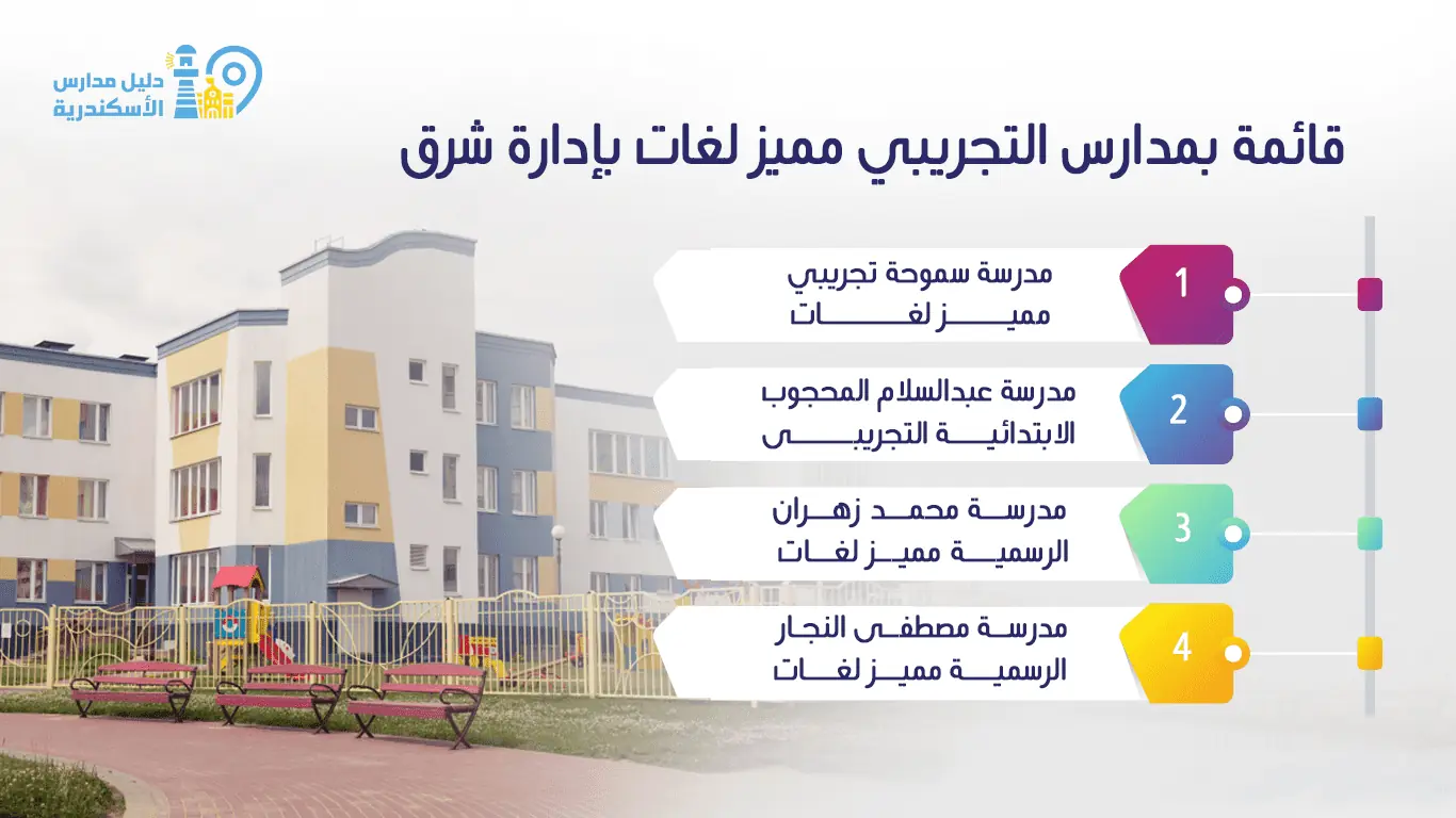 مدارس التجريبي مميز لغات بإدارة شرق
