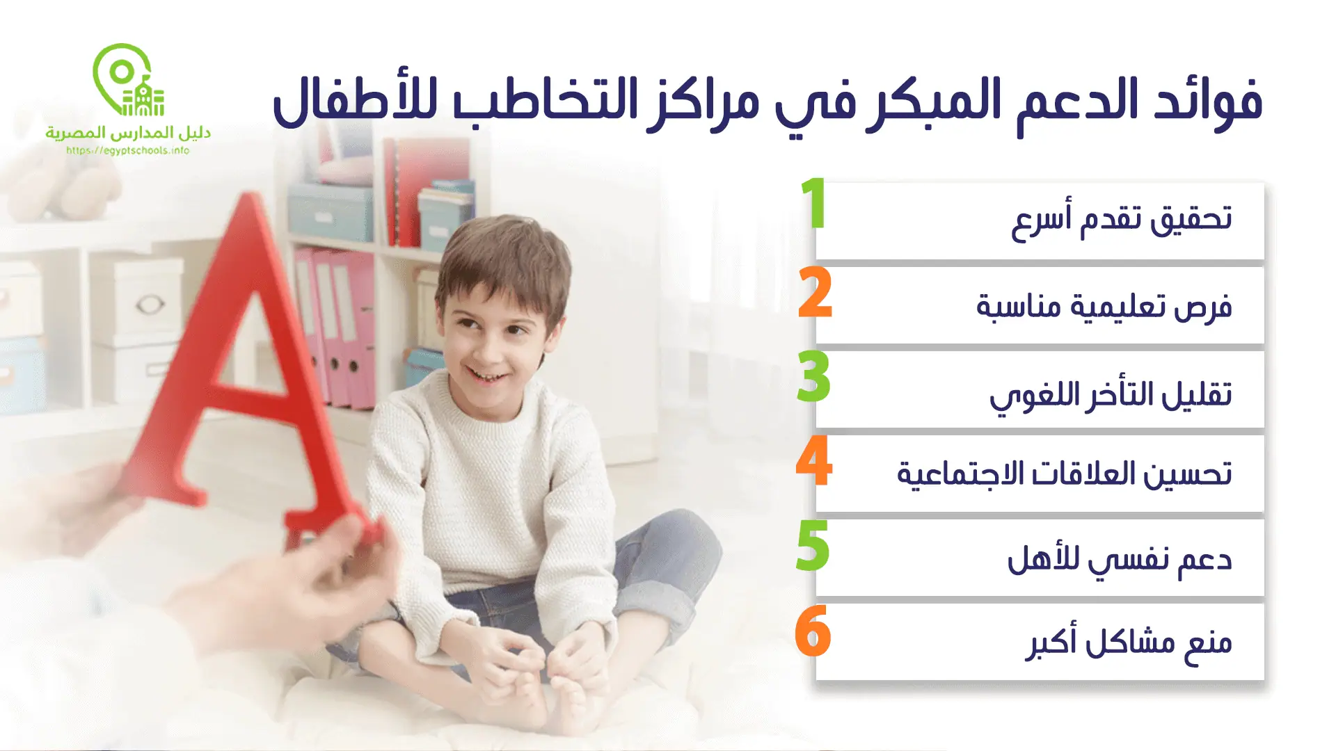 فوائد الدعم المبكر في مراكز التخاطب للأطفال